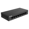 SWITCH D-Link, Gigabit x 8, carcasa metalica, "DGS-108GL" (timbru verde 2 lei)