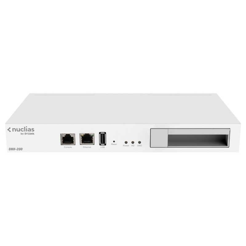 CONTROLER wireless D-LINK Nuclias cu NVR, gestioneaza pana la 50 AP si 20 camere D-Link "DNH-200" (timbru verde 0.8 lei)