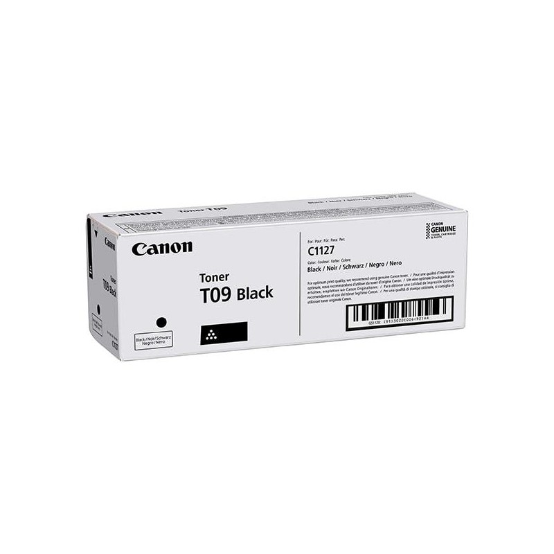 Toner Original Canon Black, T09BK, pentru ISX C1127, 7.6K, (timbru verde 1.2 lei) , "3020C006AA"