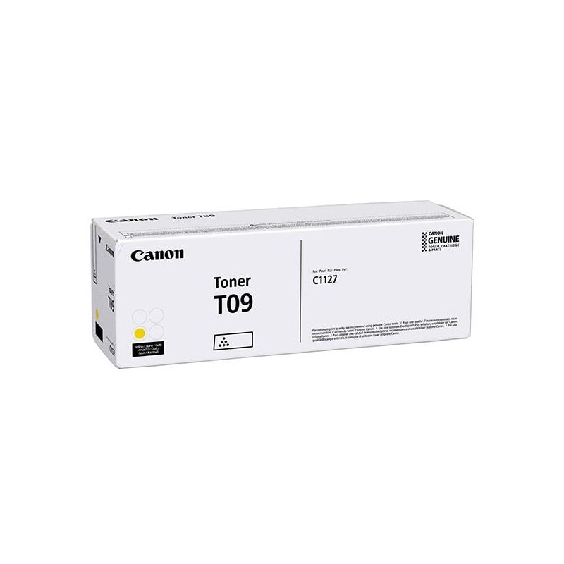 Toner Original Canon Yellow, T09Y, pentru ISX C1127, 5.9K, (timbru verde 1.2 lei) , "3017C006AA"