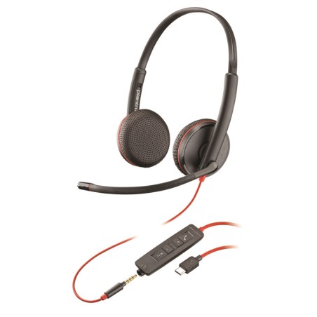 CASTI PLNTR BLKW,C3225 USB-C 209751-201, "209751-201" (timbru verde 0.8 lei)