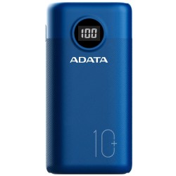 POWER BANK ADATA 10000mAh, Quick Charge 3.0 + PD 22.5W, 2 x USB &amp; 1xUSB-C,digital display pt. status baterie,P10000QCD 10.00