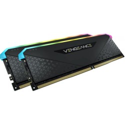 Memorie DDR Corsair DDR4 32 GB, frecventa 3200 MHz, 16 GB x 2 module, radiator, iluminare RGB, "CMG32GX4M2E3200C16"
