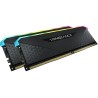 Memorie DDR Corsair DDR4 32 GB, frecventa 3200 MHz, 16 GB x 2 module, radiator, iluminare RGB, "CMG32GX4M2E3200C16"