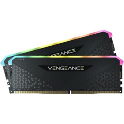 Memorie DDR Corsair DDR4 64 GB, frecventa 3600 MHz, 32 GB x 2 module, radiator, iluminare RGB, "CMG64GX4M2D3600C18"