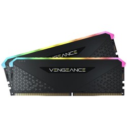 Memorie DDR Corsair DDR4 64 GB, frecventa 3200 MHz, 32 GB x 2 module, radiator, iluminare RGB, "CMG64GX4M2E3200C16"