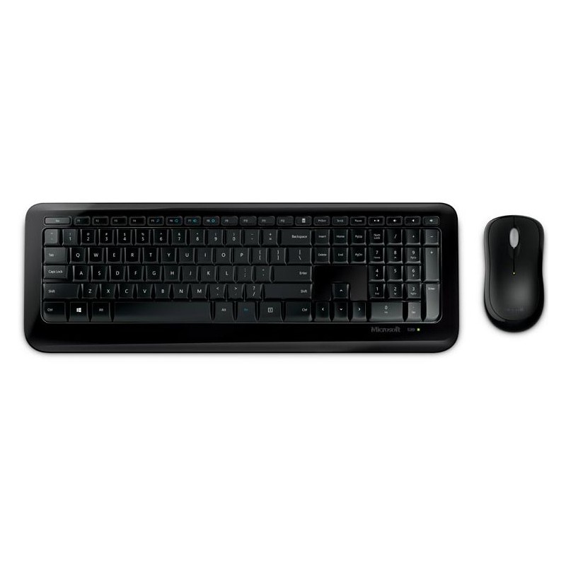 Kit TASTATURA si Mouse Microsoft, "Desktop 850", wireless, 109 taste format standard, mouse , 3/1 butoane, negru, "PY9-00015" (t