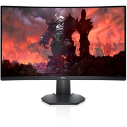 MONITOR Dell 27 inch, Gaming, VA, WQHD (2560 x 1440), Wide | curbat, 350 cd/mp, 1 ms, HDMI x 2 | DisplayPort, "S2722DGM" (timbru