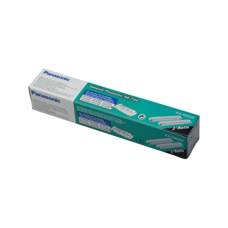 Film TTR Original Panasonic Black, A52X, pentru Panasonic FAX KX-FP 205, , incl.TV 0 RON, "KX-FA52X"