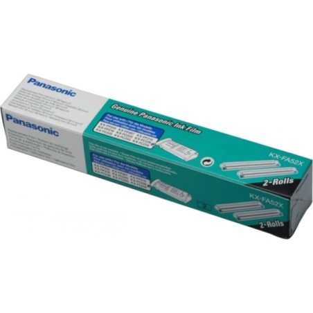 Film TTR Original Panasonic Black, A52X, pentru Panasonic FAX KX-FP 205, , incl.TV 0 RON, "KX-FA52X"