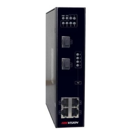 SWITCH. PoE Hikvision, port 10/100 x 4 | Gigabit x 2, "DS-3T0306P" (timbru verde 2 lei)