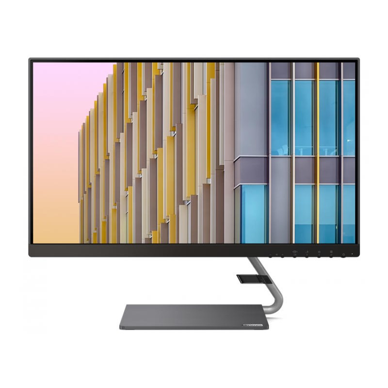 MONITOR Lenovo 23.8 inch, home | office, IPS, WQHD (2560 x 1440), Wide, 300 cd/mp, 6 ms, HDMI | DisplayPort, "66A8GAC6EU" (timbr