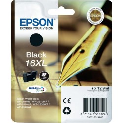 Cartus Cerneala Original Epson Black, T1631, pentru WF2540, , (timbru verde 0.15 lei),  "C13T16314010"