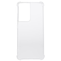 Husa Samsung Galaxy S21 Ultra Spacer, transparenta, grosime 1.5mm, protectie suplimentara antisoc la colturi, material flexibil 