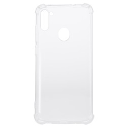 Husa Samsung Galaxy M11 Spacer, transparenta, grosime 1.5mm, protectie suplimentara antisoc la colturi, material flexibil TPU "S