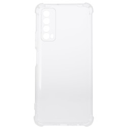 Husa Huawei telefon P Smart, transparent, tip back cover, protectie suplimentara antisoc la colturi, material flexibil TPU, "SPP