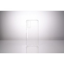 Husa Huawei telefon P Smart, transparent, tip back cover, protectie suplimentara antisoc la colturi, material flexibil TPU, "SPP