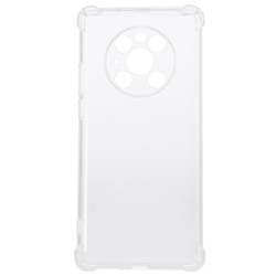 Husa Huawei telefon Mate 40 Pro, transparent, tip back cover, protectie suplimentara antisoc la colturi, material flexibil TPU, 