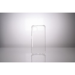Husa Huawei telefon P 40 Lite, transparent, tip back cover, protectie suplimentara antisoc la colturi, material flexibil TPU, "S