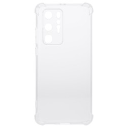 Husa Huawei telefon P 40 Pro, transparent, tip back cover, protectie suplimentara antisoc la colturi, material flexibil TPU, "SP