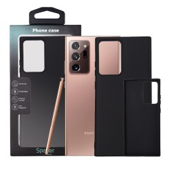 Husa Samsung Galaxy Note 20 Ultra Spacer, negru, grosime 1.5mm, material flexibil TPU "SPPC-SM-GX-N20U-TPU"