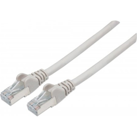 PATCH CORD FTP INTELLINET Cat6, LSZH, cupru-aluminiu, 5 m, alb, AWG28, ecranat "733267" (timbru verde 0.18 lei)