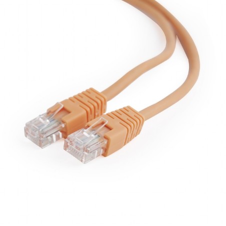 PATCH CORD UTP GEMBIRD Cat5e, cupru-aluminiu, 1 m, portocaliu, AWG26, "PP12-1M/O" (timbru verde 0.08 lei)