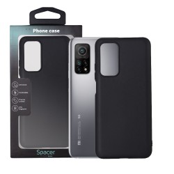 Husa Xiaomi Mi 10T 5G Spacer, negru, grosime 1.5mm, material flexibil TPU "SPPC-XI-MI-10T5G-TPU"