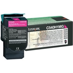 Toner Original Lexmark Magenta, C540H1MG, pentru C540|C543|C544|X543|X544|X548, 2K, (timbru verde 1.2 lei) , "C540H1MG"