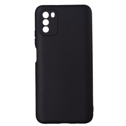 Husa Xiaomi Pocophone M3 Spacer, negru, grosime 1.5mm, material flexibil TPU "SSPPC-XI-PC-M3-TPU"