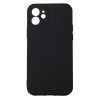 Husa Iphone 12, grosime 2mm, material flexibil silicon + interior cu microfibra, negru "SPPC-AP-IP12-SLK"