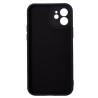 Husa Iphone 12, grosime 2mm, material flexibil silicon + interior cu microfibra, negru "SPPC-AP-IP12-SLK"