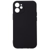 Husa Iphone 12 Mini Spacer, grosime 2mm, material flexibil silicon + interior cu microfibra, negru "SPPC-AP-IP12M-SLK"