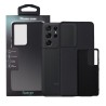 Husa Samsung Galaxy S21 Ultra Spacer, negru, grosime 2mm, material flexibil silicon + interior cu microfibra "SPPC-SM-GX-S21U-SL