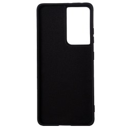 Husa Samsung Galaxy S21 Ultra Spacer, negru, grosime 2mm, material flexibil silicon + interior cu microfibra "SPPC-SM-GX-S21U-SL