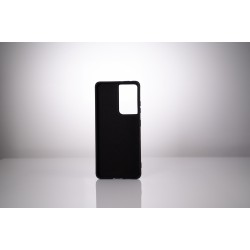 Husa Samsung Galaxy S21 Ultra Spacer, negru, grosime 2mm, material flexibil silicon + interior cu microfibra "SPPC-SM-GX-S21U-SL