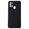Husa Samsung Galaxy A21S Spacer, negru, grosime 2mm, material flexibil silicon + interior cu microfibra "SPPC-SM-GX-A21S-SLK"
