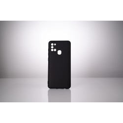 Husa Samsung Galaxy A21S Spacer, negru, grosime 2mm, material flexibil silicon + interior cu microfibra "SPPC-SM-GX-A21S-SLK"