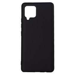 Husa Samsung Galaxy A42 Spacer, negru, grosime 2mm, material flexibil silicon + interior cu microfibra "SPPC-SM-GX-A42-SLK"