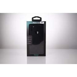 Husa Samsung Galaxy M11 Spacer, negru, grosime 2mm, material flexibil silicon + interior cu microfibra "SPPC-SM-GX-M11-SLK"
