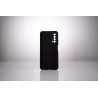Husa Huawei telefon P Smart, negru, tip back cover, material flexibil silicon + interior cu microfibra, "SPPC-HU-P-S-SLK"