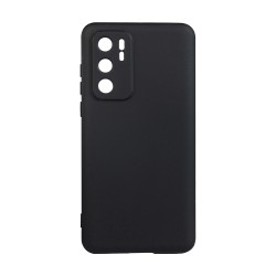 Husa Huawei telefon P 40, negru, tip back cover, material flexibil silicon + interior cu microfibra, "SPPC-HU-P-40-SLK"