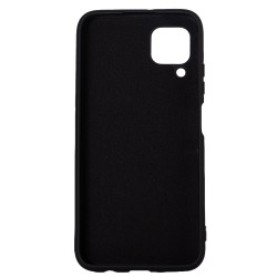 Husa Huawei telefon P 40 Lite, negru, tip back cover, material flexibil silicon + interior cu microfibra, "SPPC-HU-P-40L-SLK"