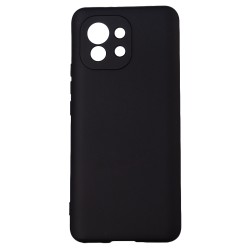 Husa Xiaomi Mi 11 5G Spacer, negru, grosime 2mm, material flexibil silicon + interior cu microfibra "SPPC-XI-MI-115G-SLK"