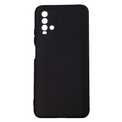 Husa Xiaomi Redmi Note 9 Spacer, negru, grosime 2mm, material flexibil silicon + interior cu microfibra "SPPC-XI-RM-N9-SLK"