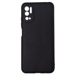 Husa Xiaomi Redmi Note 10 5G Spacer, negru, grosime 2mm, material flexibil silicon + interior cu microfibra "SPPC-XI-RM-N105G-SL