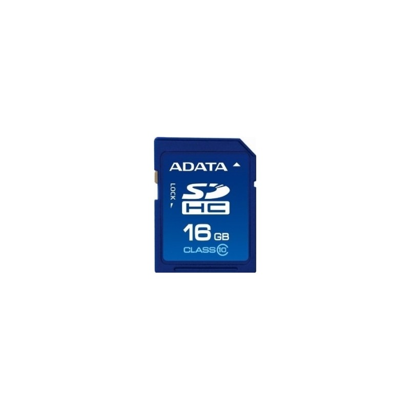 CARD SD ADATA, 16 GB, SDHC, clasa 10, standard UHS-I U1, "ASDH16GUICL10-R" (timbru verde 0.03 lei)