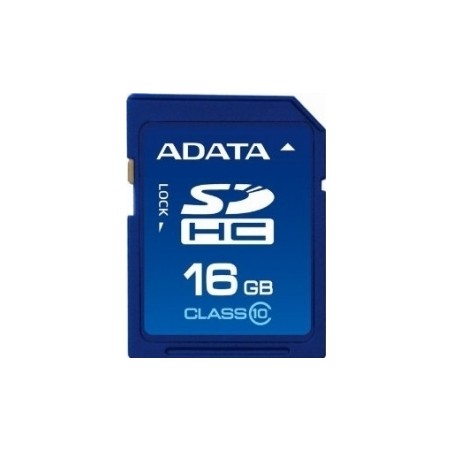 CARD SD ADATA, 16 GB, SDHC, clasa 10, standard UHS-I U1, "ASDH16GUICL10-R" (timbru verde 0.03 lei)