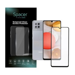 FOLIE STICLA  Spacer pentru Samsung Galaxy A42, grosime 0.3mm, acoperire totala ecran, strat special anti-ulei si anti-amprenta,