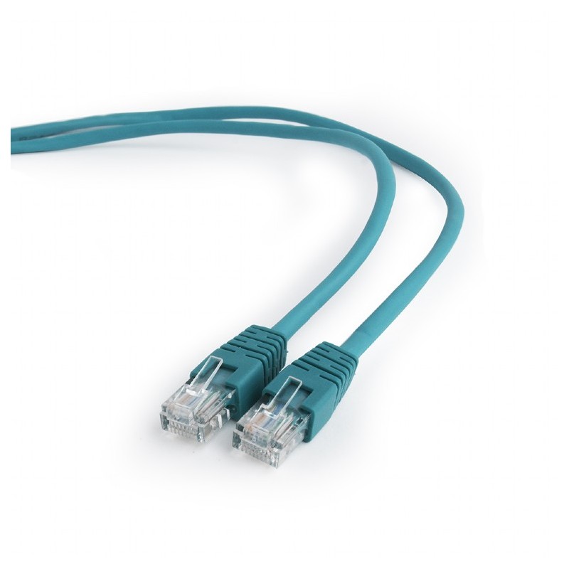 PATCH CORD UTP GEMBIRD Cat5e, cupru-aluminiu, 1.5 m, verde, AWG26, "PP12-1.5M/G" (timbru verde 0.18 lei)